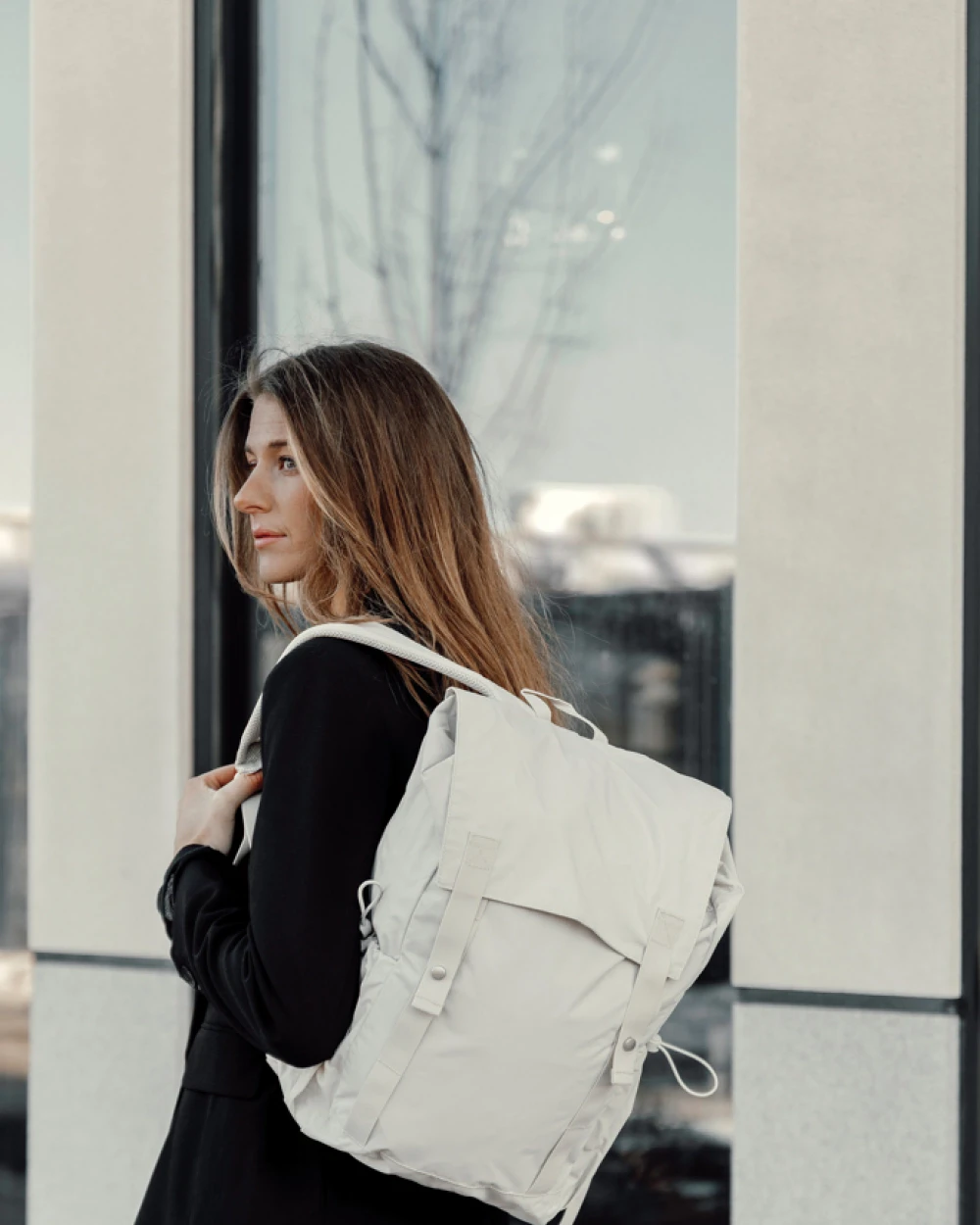 4DO KENTO URBAN Everyday Rucksack aus RCS recyceltem Nylon Taschen personalisierbar
