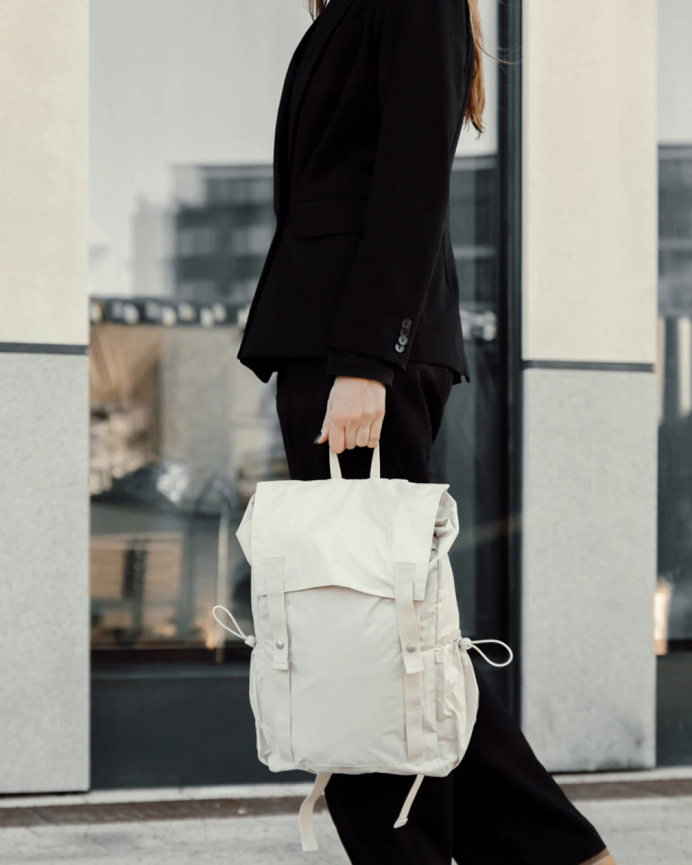 4DO KENTO URBAN Everyday Rucksack aus RCS recyceltem Nylon Taschen personalisierbar