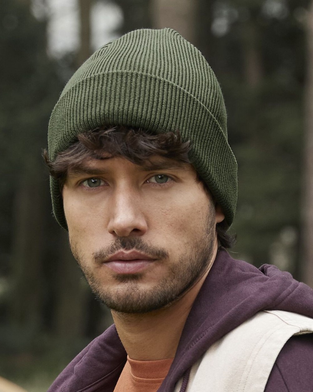 Bonnets personnalisable BEECHFIELD ORGANIC COTTON ORIGINAL CUFFED BEANIE