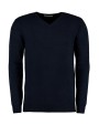 Truien KUSTOM KIT Classic Fit Arundel V Neck Sweater voor bedrukking &amp; borduring