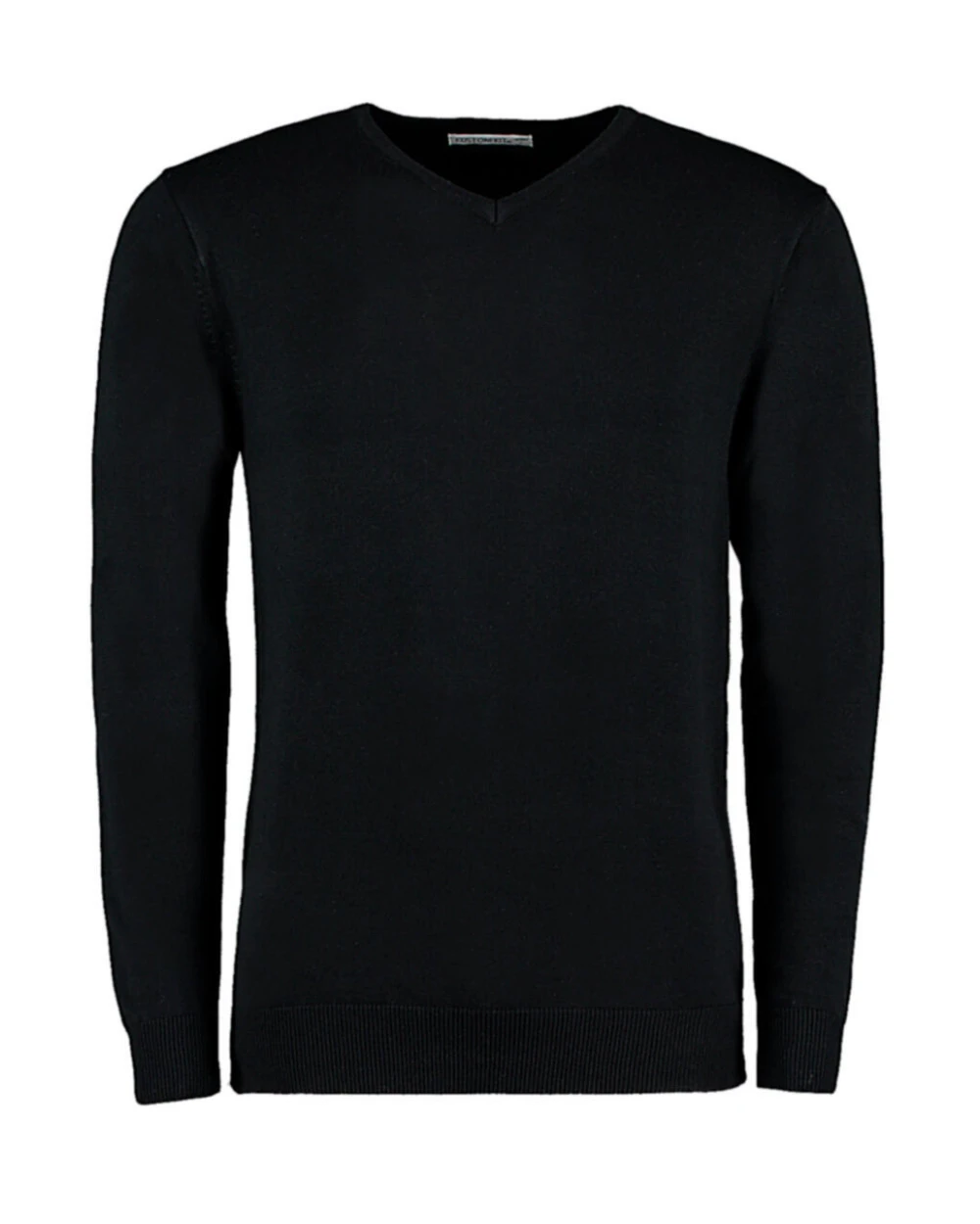 KUSTOM KIT Classic Fit Arundel V Neck Sweater Pullovers personalisierbar