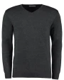Truien KUSTOM KIT Classic Fit Arundel V Neck Sweater voor bedrukking &amp; borduring