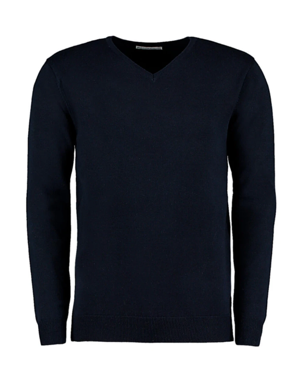 KUSTOM KIT Classic Fit Arundel V Neck Sweater Pullovers personalisierbar