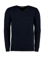 Truien KUSTOM KIT Classic Fit Arundel V Neck Sweater voor bedrukking &amp; borduring