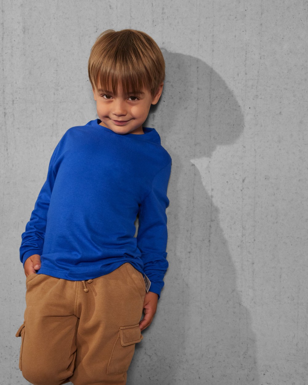 T-shirts B&C #E150 LSL /KIDS voor bedrukking &amp; borduring