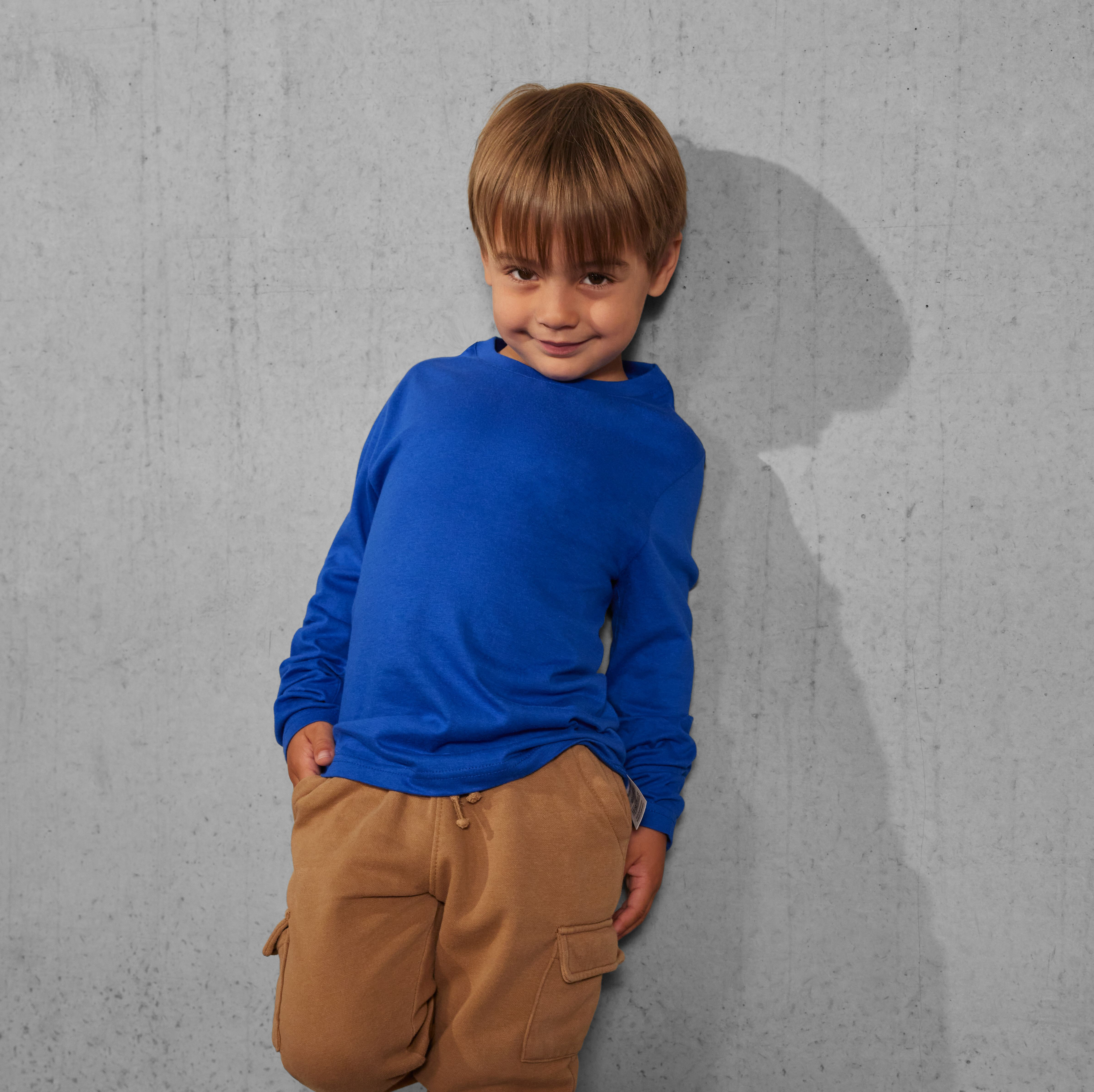 T-shirts B&C #E150 LSL /KIDS voor bedrukking &amp; borduring