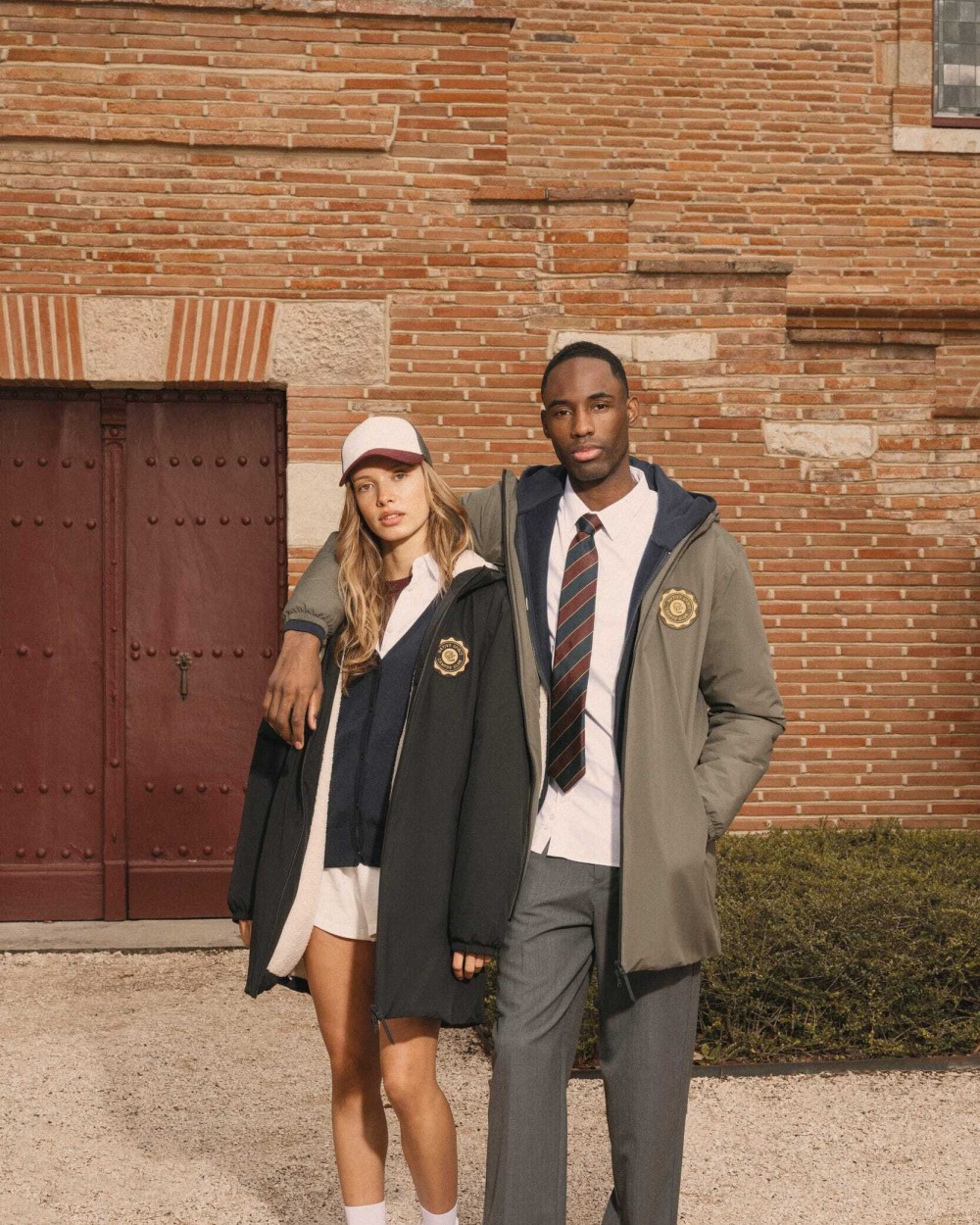 Vestes personnalisable NATIVE SPIRIT Veste écoresponsable imperméable doublée en sherpa unisexe