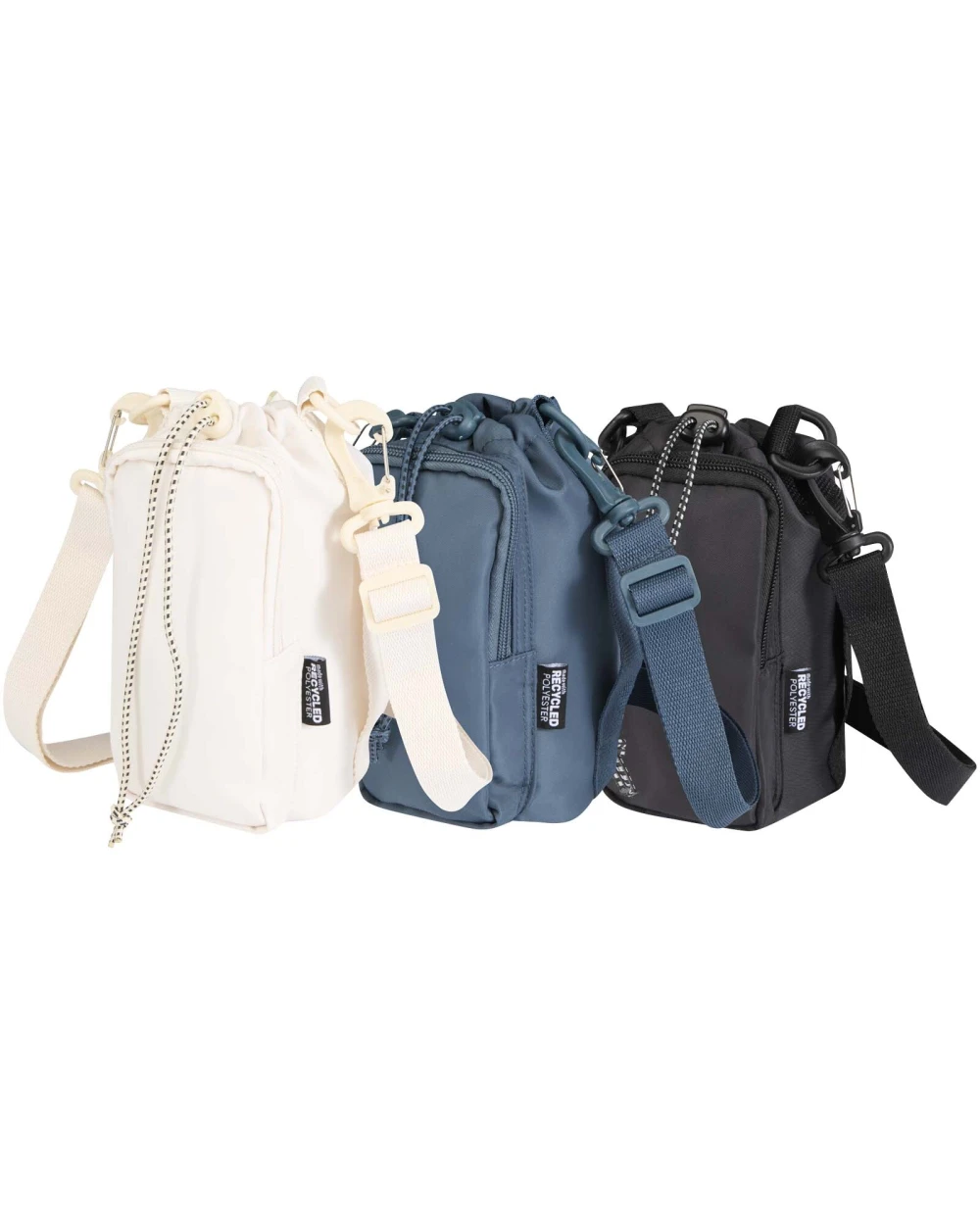Tassen & Zakken 4DO Trip Aware™ gerecyclede reisflestas 2 l voor bedrukking &amp; borduring