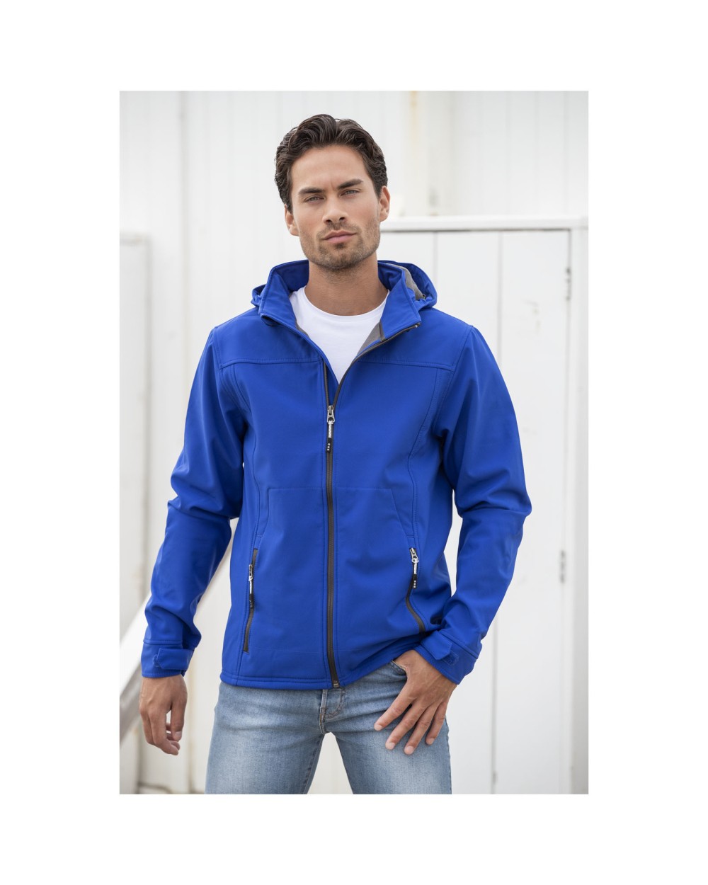 ELEVATE Langley Softshelljacke für Herren Softshells personalisierbar
