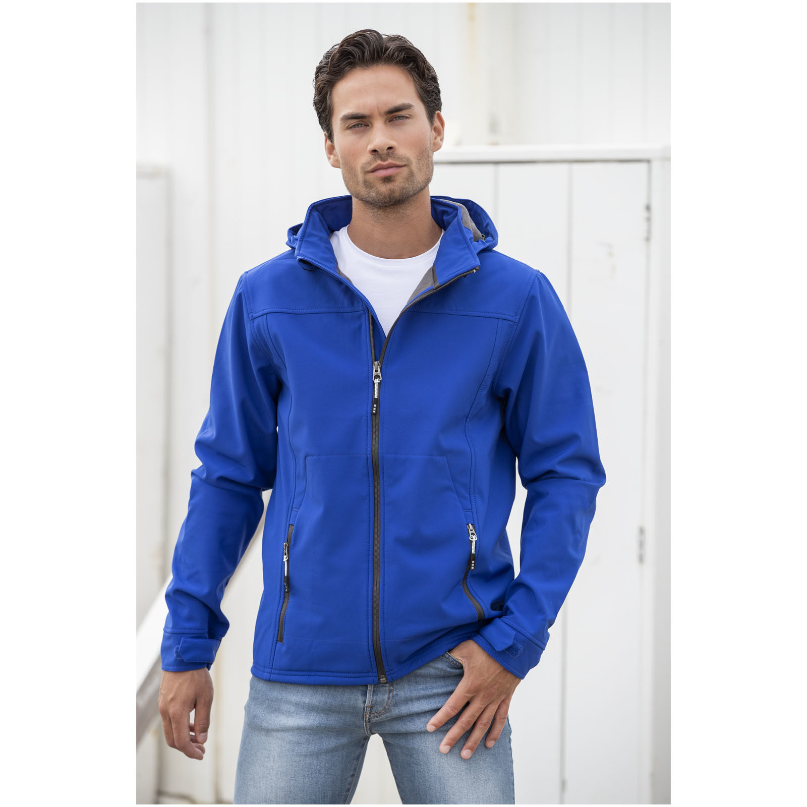 Softshells personnalisable ELEVATE Veste softshell homme Langley
