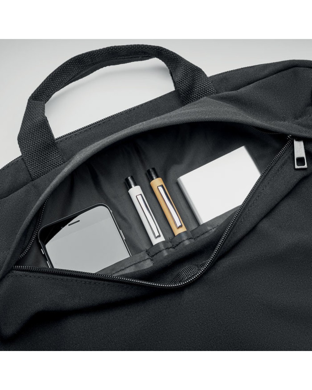 Tassen & Zakken 4DO Laptoptas in gewassen canvas voor bedrukking &amp; borduring