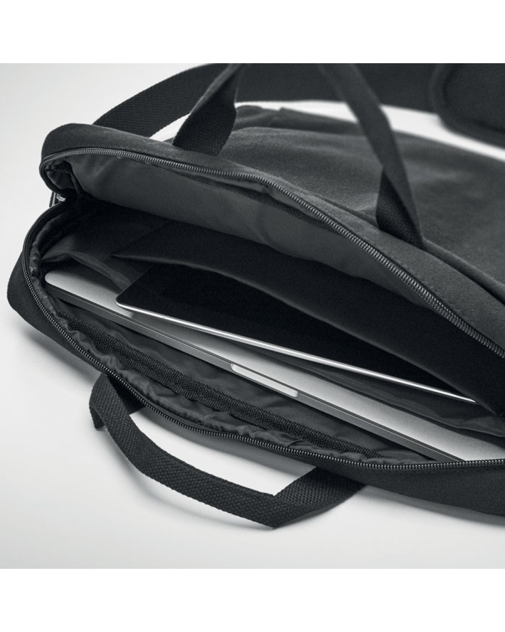 Tassen & Zakken 4DO Laptoptas in gewassen canvas voor bedrukking &amp; borduring