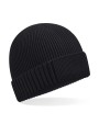Casquettes personnalisable BEECHFIELD Bonnet en coton biologique avec patch technique