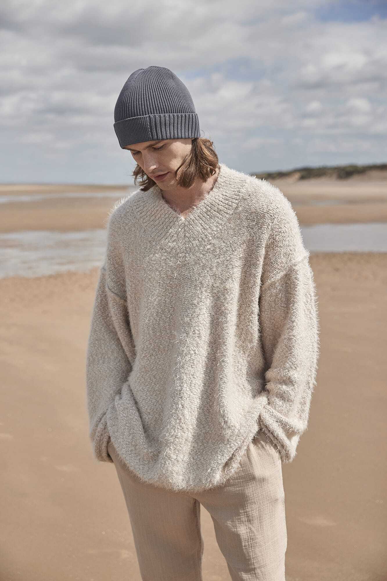 Casquettes personnalisable BEECHFIELD Bonnet en coton biologique avec patch technique