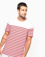 T-Shirts personnalisable KARIBAN T-shirt marin col rond Bio homme
