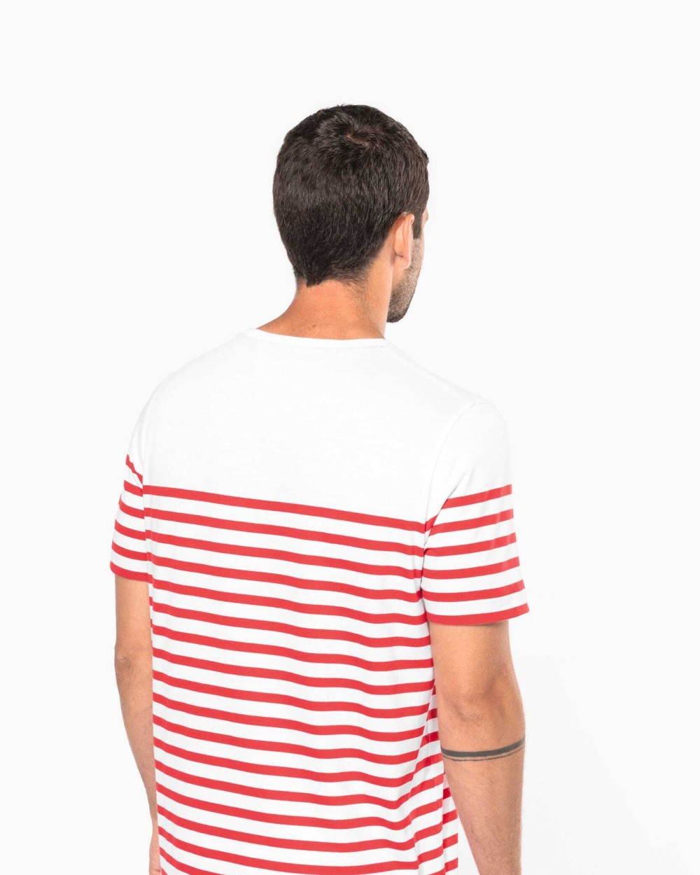 T-shirts KARIBAN Marine-t-shirt ronde hals Bio heren voor bedrukking &amp; borduring