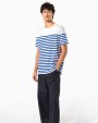 KARIBAN T-Shirt im Marine-Stil mit Rundhalsausschnitt Bio Herren T-Shirts personalisierbar