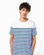 KARIBAN T-Shirt im Marine-Stil mit Rundhalsausschnitt Bio Herren T-Shirts personalisierbar