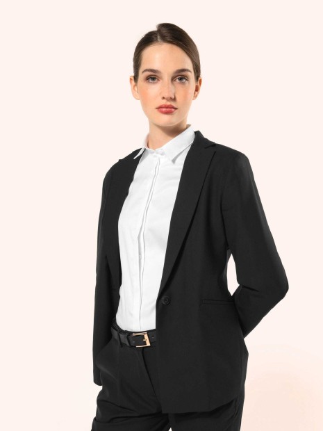 Vestes à personnaliser KARIBAN Veste blazer femme 