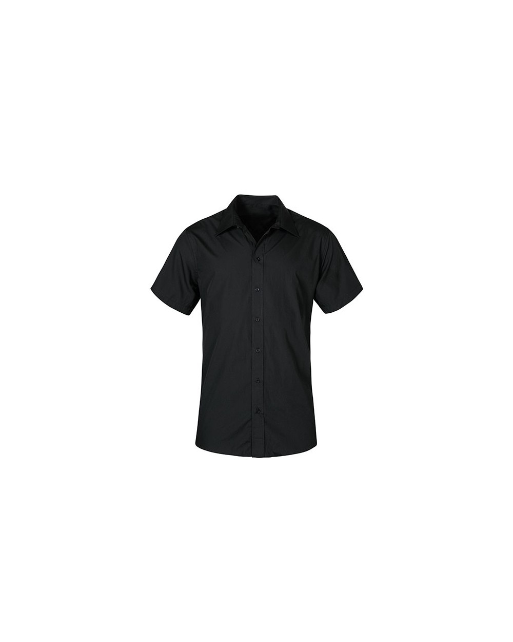 PROMODORO Men`s Poplin Shirt Short Sleeve Hemden personalisierbar