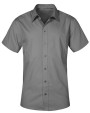 PROMODORO Men`s Poplin Shirt Short Sleeve Hemden personalisierbar