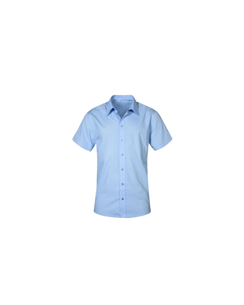 Chemises personnalisable PROMODORO Men`s Poplin Shirt Short Sleeve
