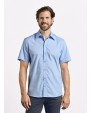 PROMODORO Men`s Poplin Shirt Short Sleeve Hemden personalisierbar