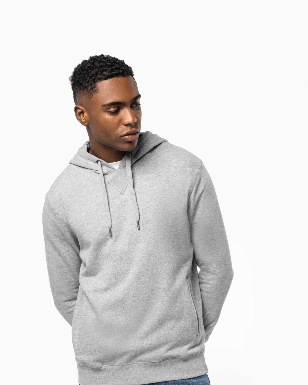 Sweaters & hoodies KARIBAN Ecologische uniseks sweater met capuchon voor bedrukking &amp; borduring