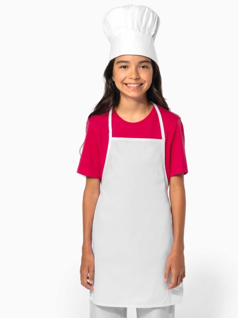 Tabliers à personnaliser KARIBAN Kit chef cuisinier enfant 