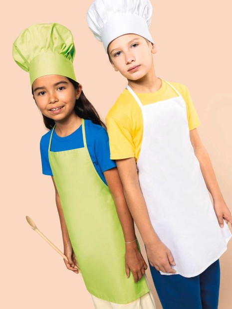Tabliers à personnaliser KARIBAN Kit chef cuisinier enfant 