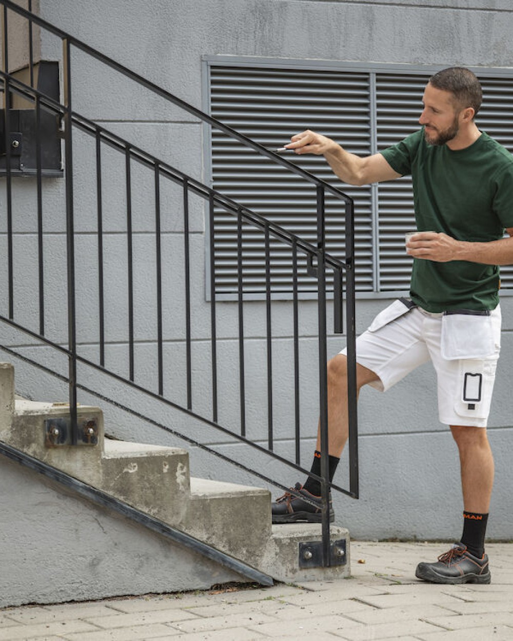 JOBMAN 2132 Kurze Hose Maler Bermudas & Shorts personalisierbar