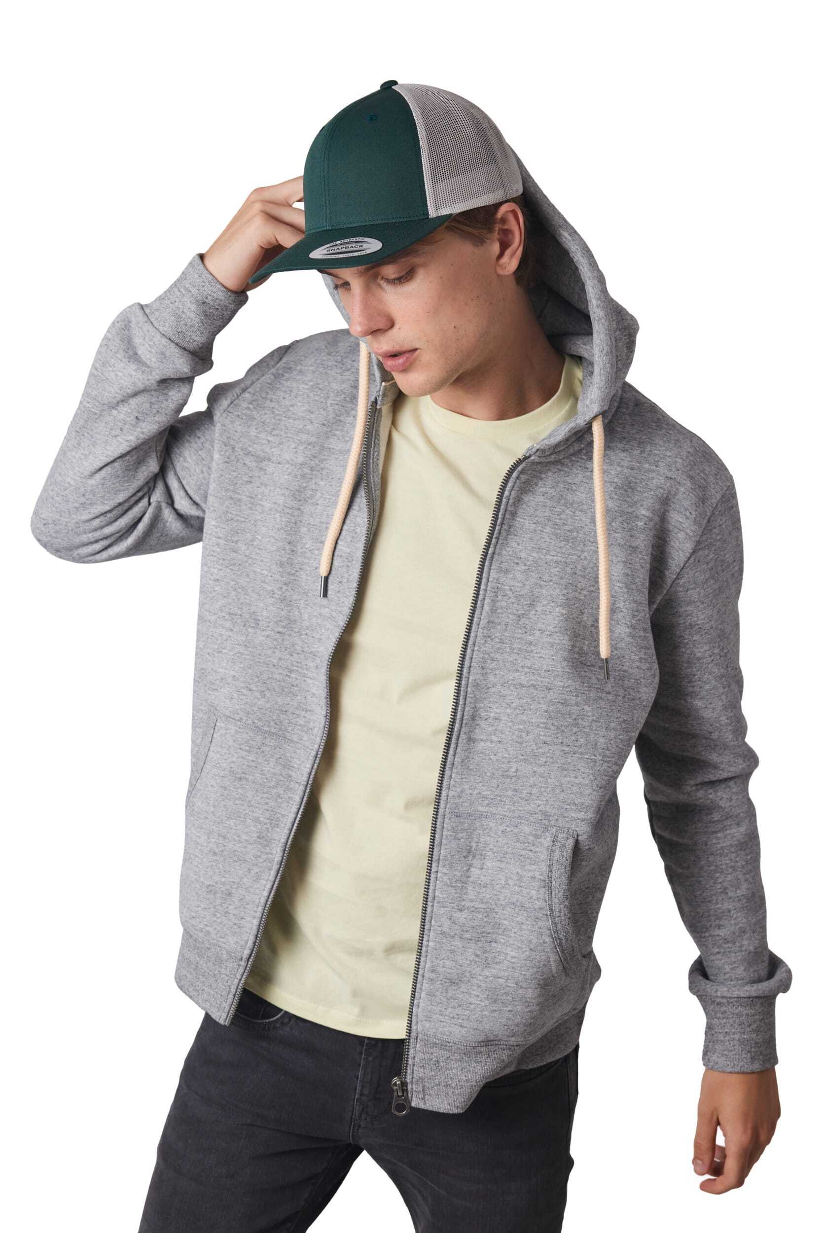 Casquettes personnalisable K-UP Casquette Trucker modèle rétro - 6 panneaux