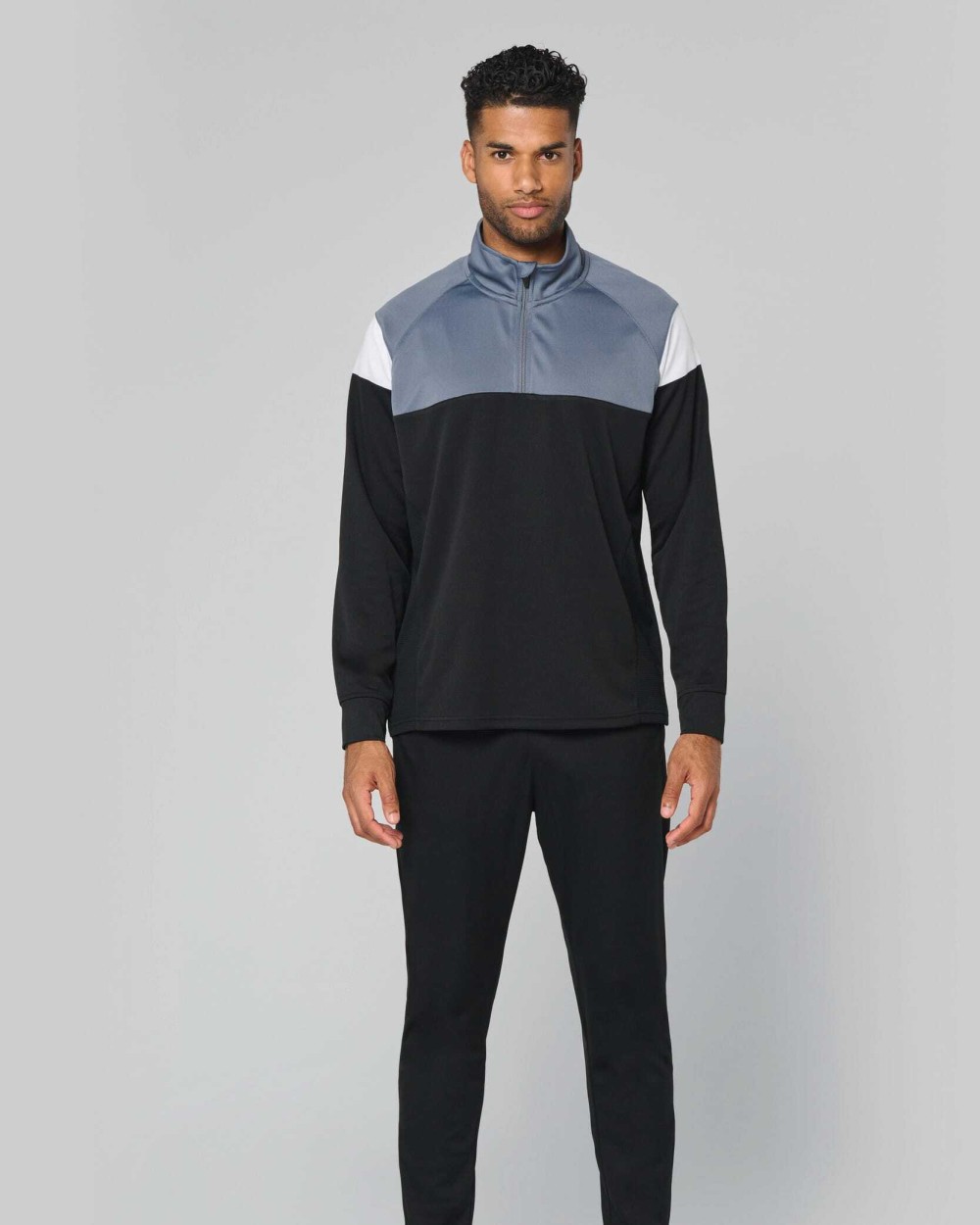 Sweat-shirts personnalisable PROACT Sweat d'entrainement 1/4 zip unisexe