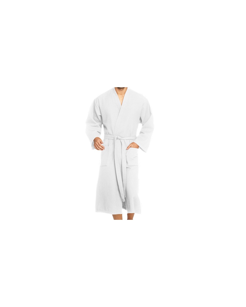 Bad artikelen VOSSEN Piqué Bathrobe Wellington voor bedrukking &amp; borduring