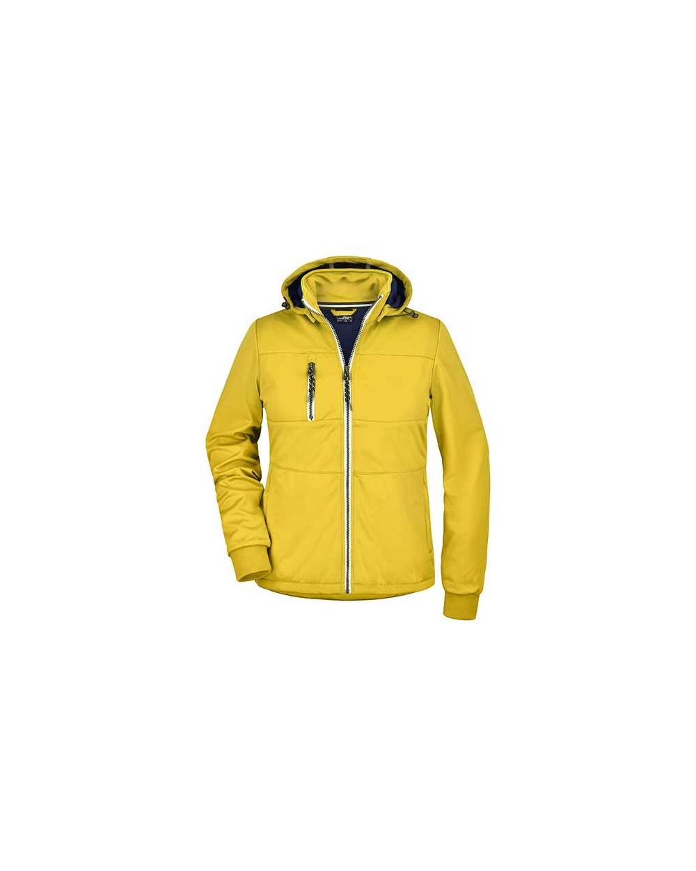 JAMES & NICHOLSON Ladies´ Maritime Softshell-Jacket Softshells personalisierbar