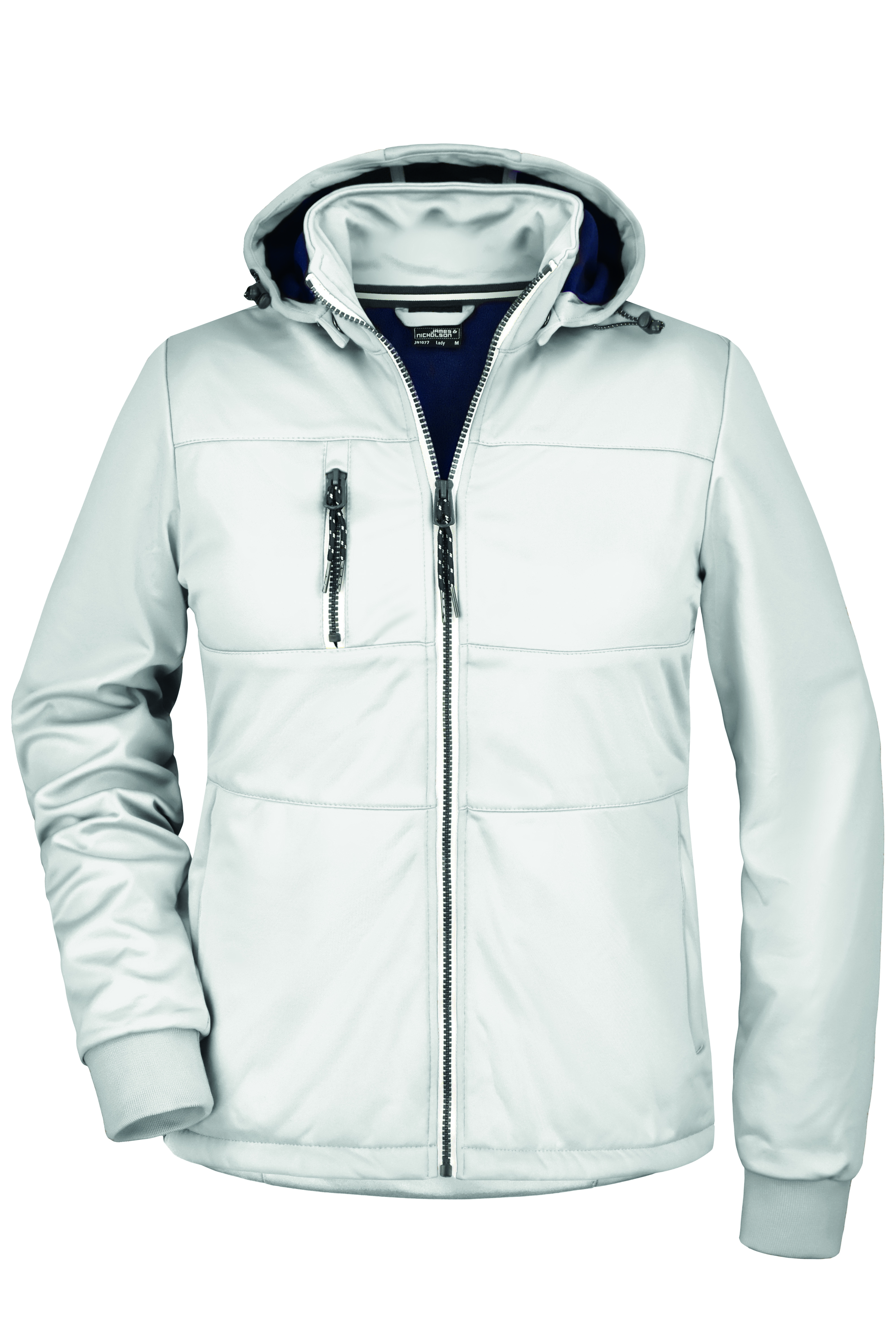 Softshells JAMES & NICHOLSON Ladies` Maritime Jacket voor bedrukking &amp; borduring