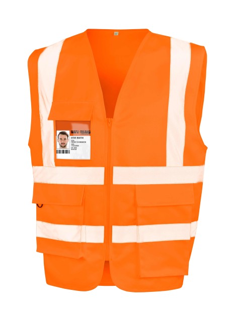 RESULT Gilet de sécurité zippé /api/colors/fcb625f3-d5a0-4849-bc9f-234d235d5ba0 personnalisable