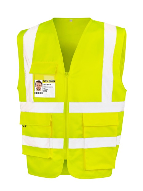 RESULT Gilet de sécurité zippé /api/colors/e5315b4f-9aed-482d-99bf-360238f2bb1e personnalisable