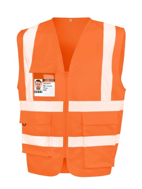 RESULT Gilet de sécurité zippé  personnalisable