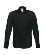 Hemden B&C London Stretch Shirt LS voor bedrukking &amp; borduring