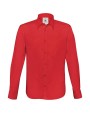 B&C London Stretch Shirt LS Hemden personalisierbar