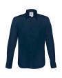 Hemden B&C London Stretch Shirt LS voor bedrukking &amp; borduring