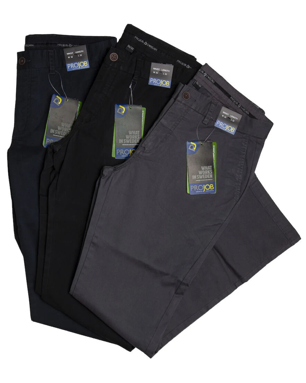 Pantalons personnalisable PROJOB 2550 PANTALON CHINO ELASTHANNE