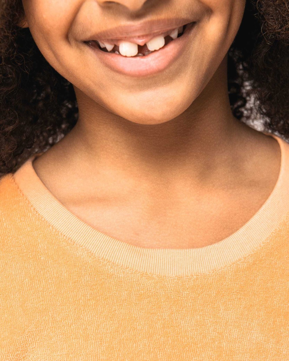 T-shirts NATIVE SPIRIT Ecologisch badstof meisjes T-shirt voor bedrukking &amp; borduring