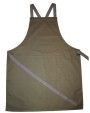 DENNYS LONDON Apron With Grey Ties Crossover Schürzen personalisierbar