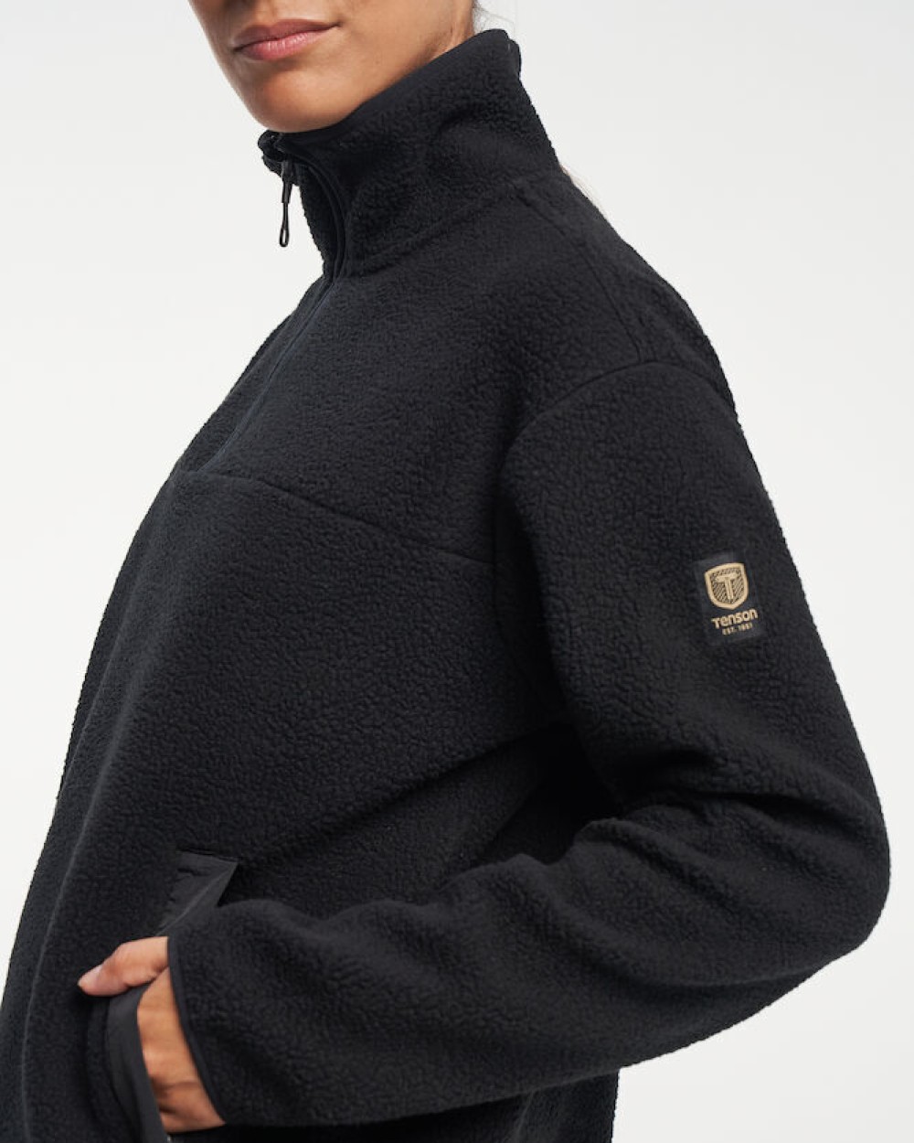 TENSON Yoke Half Zip Women Polar Fleeces personalisierbar