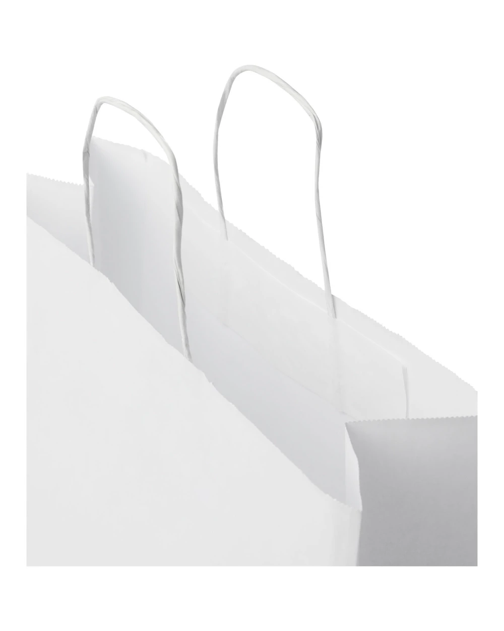 Sacs & Bagagerie personnalisable 4DO Sac en papier Kraft 80-90 g/m² avec poignées torsadées, 32 x 12 x 40 cm
