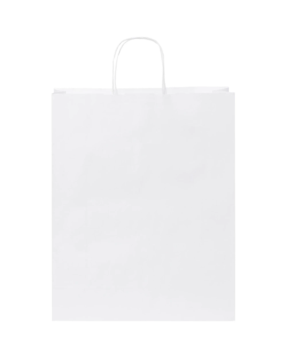 4DO Kraftpapiertasche 80-90 g/m² mit gedrehten Griffen – 32 × 12 × 40 cm Taschen personalisierbar