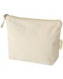 Tassen & Zakken 4DO Orissa 180 g/m² biologische toilettas 1 l voor bedrukking &amp; borduring