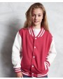 AWDIS KIDS VARSITY JACKET Sweatshirts personalisierbar